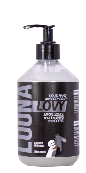 LOONA LOVY SAVON LIQUIDE POUR LE CORPS ET LES MAINS 500 ml (PRÊT À UTILISER)
